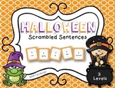 Halloween Scrambled Sentences