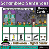 Halloween Scrambled Sentences - Boom Cards - Digital Dista