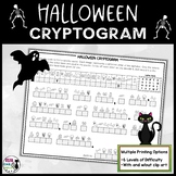 Halloween Secret Message Cryptogram Puzzle - Crack the Cod
