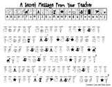 Halloween Secret Message From Your Teacher (Decoding) October