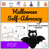 Halloween Self-Advocacy Prompts for Deaf/Hard of Hearing S