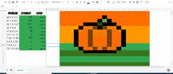 Preview of Halloween Self Check Pixel Activity