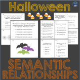 Halloween Semantic Relationships