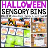 Halloween Preschool Sensory Bins | Halloween Toddler | Fin