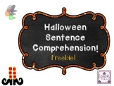 Halloween Sentence Comprehension