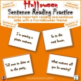 Reading Sentences Practice: Build Fluency With a Halloween Theme