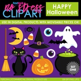 Halloween Set 1 Clip Art (Digital Use Ok!)