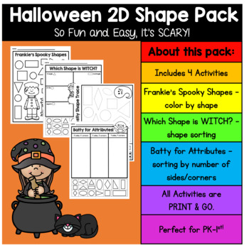 Preview of Halloween Shape Pack