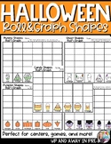 Halloween Shapes Roll & Graph 
