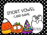 Halloween Short Vowel Card Game