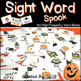 Sight Word Activities "Sight Word Spook"