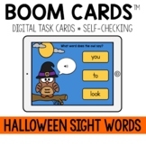 Halloween Sight Words BOOM CARDS™
