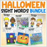 Halloween Sight Words BUNDLE | Sight Words Mystery Picture