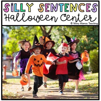 Preview of Halloween Silly Sentences