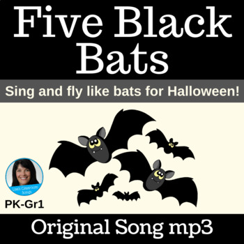 Preview of Halloween Song | Singing Activity | Number Five | Song mp3 Only