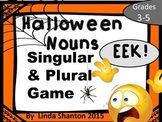 Halloween Singular and Plural Nouns EEK!