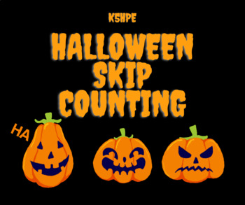 Preview of Halloween Skip Counting Bundle