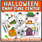 Halloween Snap Cube Class Party Center Fine Motor Center K