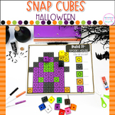 Halloween Snap Cubes Mats - Halloween Activities - October Math