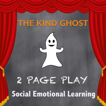Preview of Halloween Social Emotional Learning Short Play Peer Pressure / Kindness