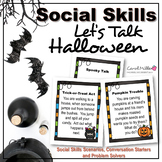 Halloween  Social Skills Task Cards