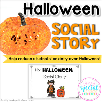 Preview of Halloween Social Story