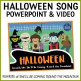 Halloween Song PowerPoint and Music Video