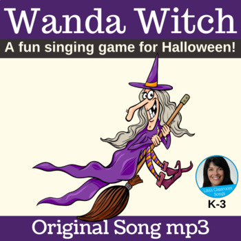 Preview of Halloween Song | Witch Activity | Singing Game | Original Song mp3 Only
