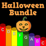 Halloween Songs - Boomwhacker Play Along Video and Sheet M