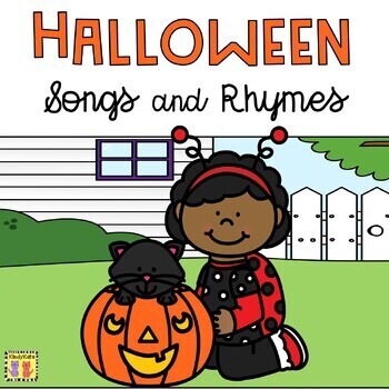 Preview of Halloween Songs and Rhymes, Halloween Safety, Preschool/PreK, Kindergarten