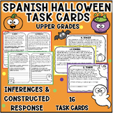 Halloween Spanish Inference and Constructed Response Task 