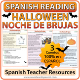 Halloween - Spanish Reading Passages and Worksheets