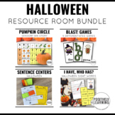 Halloween Literacy Activities for Special Ed Small Groups 