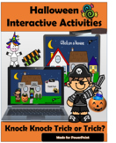 Halloween Speech Games | Trick or Treat? Therapy Games | I