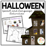 Halloween Speech and Language Activities