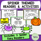 Halloween Spider Bundle, Easy Reader Booklets, Fall Shape 