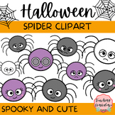 Halloween Spiders Cute Clip Art (Personal and Commercial Use)