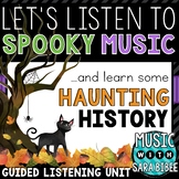 Halloween Spooky Music Presentation with Haunting History and Video Links