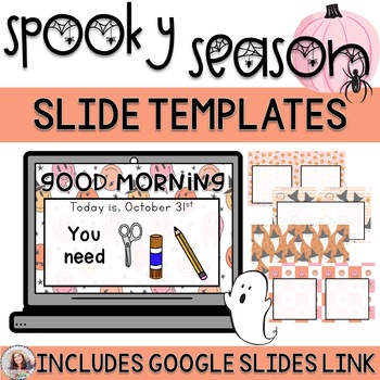 Preview of Halloween Spooky Season Slide Templates
