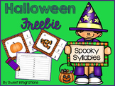 Halloween Spooky Syllables