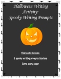 Halloween Spooky Writing Fun: Digital or Print!
