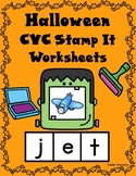 Halloween Stamp It:  CVC Words