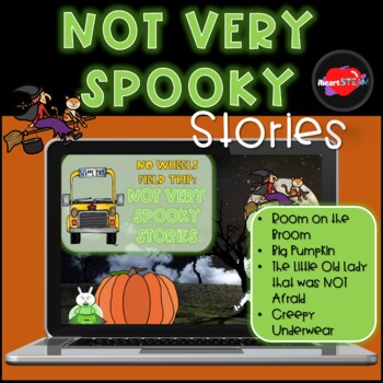 Preview of Halloween Stories & Activities -Virtual Field Trip -Interactive Story Adventure