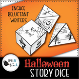 Halloween Story Dice - Writing Roll a Dice Activity - No Prep