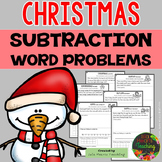Christmas Story Problems (Differentiated Subtraction Word 