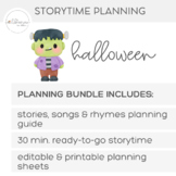 Halloween | Storytime Planning Bundle