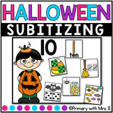 Halloween Subitizing Activity 1-20 | Kindergarten Math Center