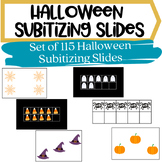 Halloween Subitizing Slides
