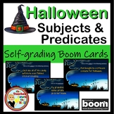 Halloween Subjects and Predicates BOOM Cards I Digital Gra