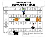 Halloween Subtraction Race